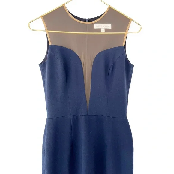 Dress the Population • Madeline Dress Sleeveless Bodycon Midi Dress - Picture 2 of 12